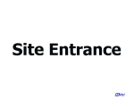 Site Entrance