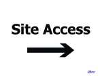 Site Access Right Arrow