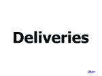 Deliveries