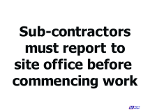 Sub-Cntrct Report Site Office Sub-Cntrct Report Site Office