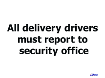 Delivery Report To Security Delivery Report To Security