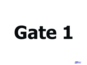 Gate 1 Gate 1
