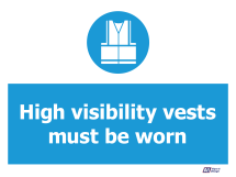 Hi Vis Vests Must Be Worn Hi Vis Vests Must Be Worn