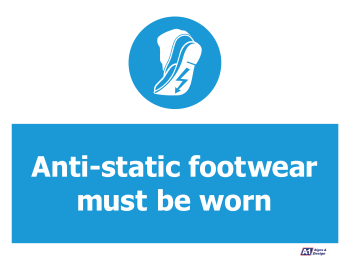 Antistatic Footwear Must Be Worn Antistatic Footwear Must Be Worn