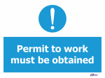 Permit To Work Must Be Obtained
