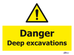 Danger Deep Excavations