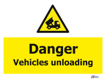 Danger Vehicles Unloading Danger Vehicles Unloading