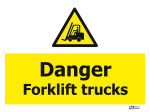 Danger Forklift Trucks