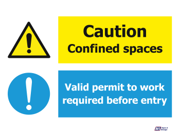 Caution Confined Caution Confined