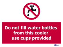 Do Not Fill Water Bottles Do Not Fill Water Bottles