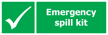 Emergency Spill Kit, Tick Emergency Spill Kit, Tick