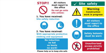 Site Safety Sign Site Safety Sign