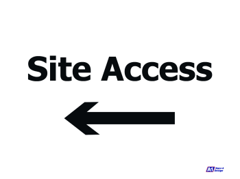 Site Access Left Arrow Site Access Left Arrow