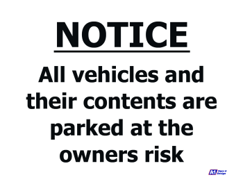 Notice, All Vehicles And .. Notice, All Vehicles And ..