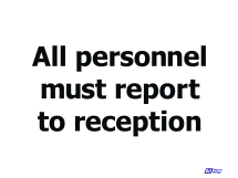 All Person Must Report Recep All Person Must Report Recep