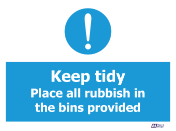 Keep Tidy Use Bins Provided Keep Tidy Use Bins Provided