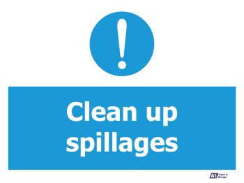 Clean Up Spillages Clean Up Spillages