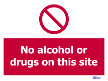 No Alcohol Or Drugs On Site No Alcohol Or Drugs On Site