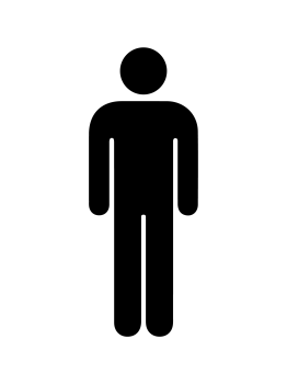 Toilet Symbol - Male Toilet Symbol - Male