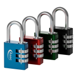 Asec Combination Padlock 40mm