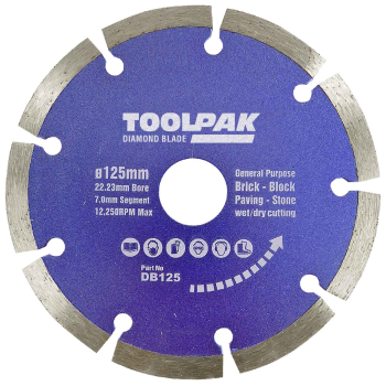 125mm General Purpose Diamond Blade 125mm General Purpose Diamond Blade