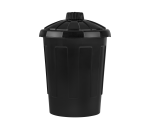 80L Plastic Dustbin with Lid