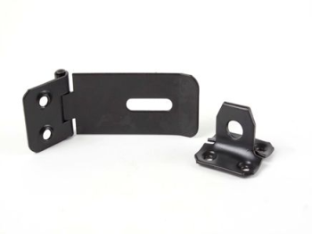 Black Hasp & Staple 4 1/2Inch Black Hasp & Staple 4 1/2Inch